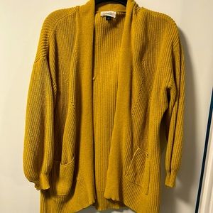 Universal Thread Gold Oversized Cardigan